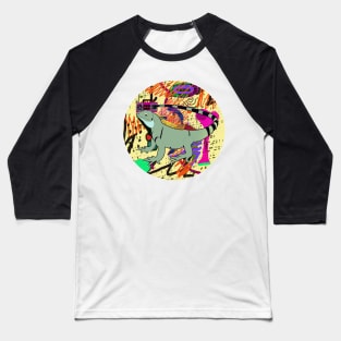 Iguana Baseball T-Shirt